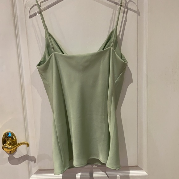 Anthropologie Satin Cowl Neck Cami - Picture 6 of 6